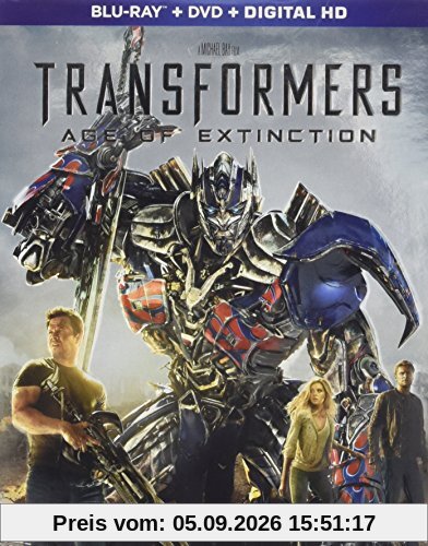 Transformers: Age of Extinction (Blu-ray + DVD + Digital HD)