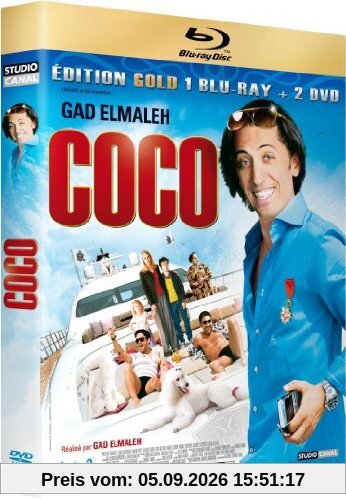 Coco - Edition gold : Blu-ray + 2 DVD [FR Import]