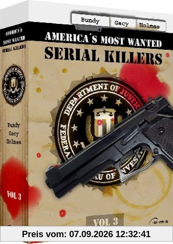 America's Most Wanted Serial Killers, Vol. 3 (3 DVDs)