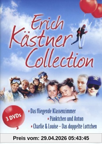 Erich Kästner Collection - Das fliegende Klassenzimmer, Pünktchen und Anton, Charlie & Louise (3 DVDs)