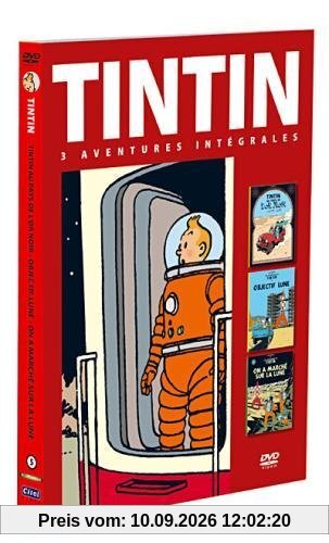 Coffret tintin, vol. 5: Objectif lune / On a marché sur la lune / Tintin au pays de l'or noir [FR Import]