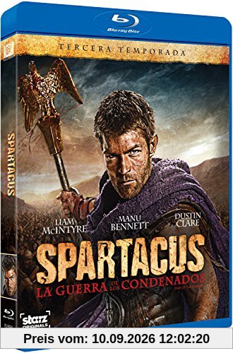 Spartacus: La Guerra De Los Condenados - Temporada 3 --- IMPORT ZONE B --- [2013]