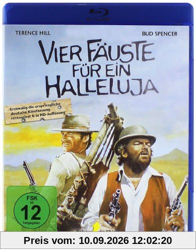 Vier Fäuste für ein Halleluja (1972er Adria-Western-Fassung) [Blu-ray]