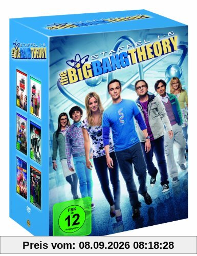 The Big Bang Theory - Staffel 1-6 (19 Discs) (exklusiv bei Amazon.de)