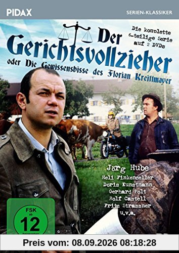 Der Gerichtsvollzieher oder Die Gewissensbisse des Florian Kreittmayer - Die komplette 6-teilige Kultserie mit Jörg Hube (Pidax Serien-Klassiker) [2 DVDs]
