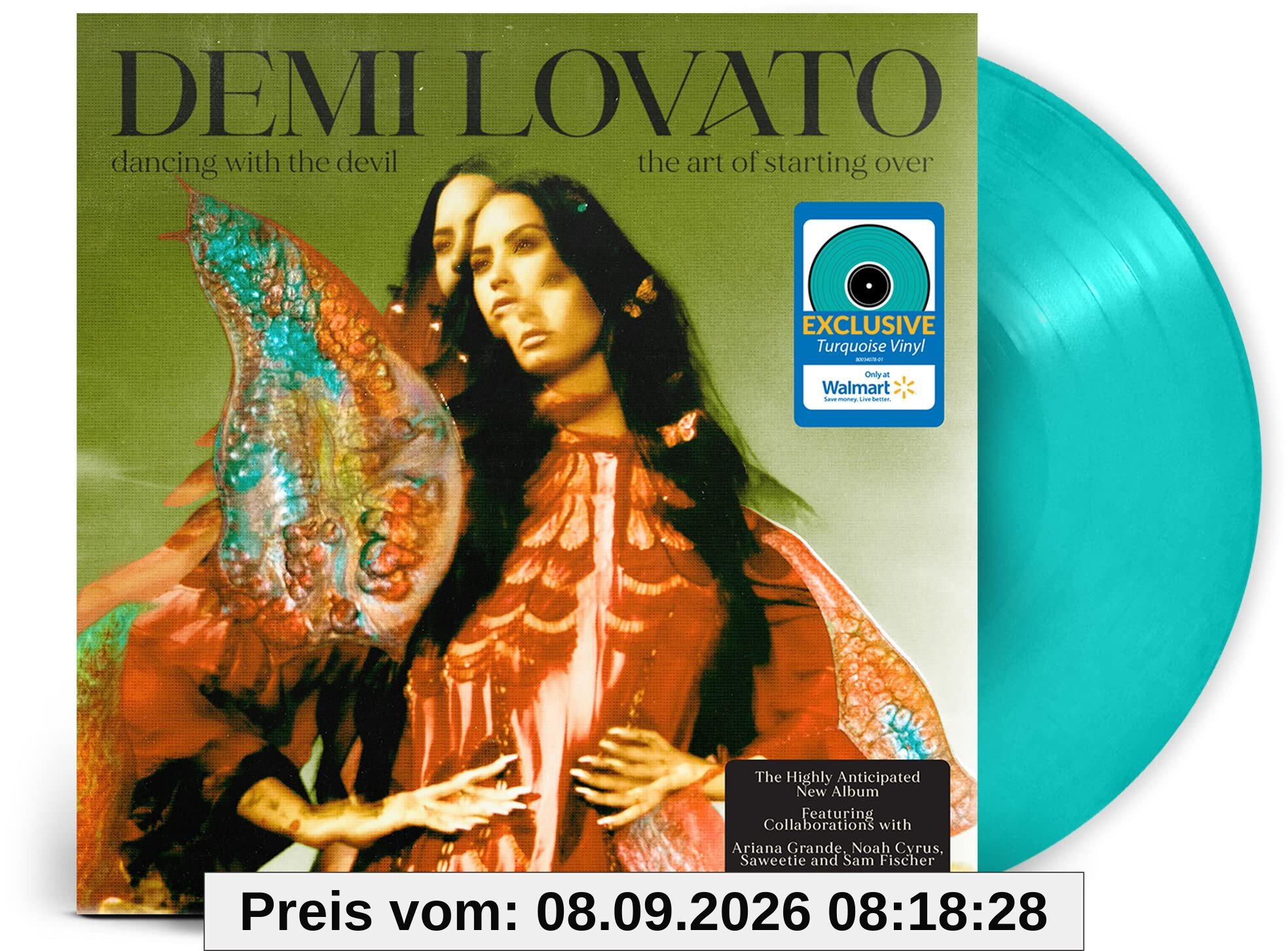 Dancing With The Devil..The Art Of Starting Over [Turquoise 2 LP] [Vinyl LP]