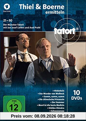 Tatort Münster - Thiel und Boerne ermitteln Fall 21-30 [10 DVDs]
