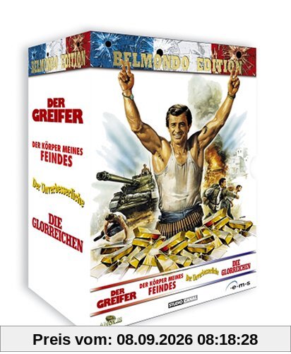 Belmondo Edition - Der Greifer / Der Körper meines Feindes / Der Unverbesserliche / ... [4 DVDs]
