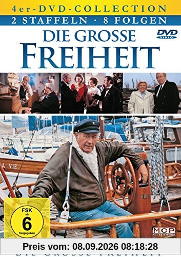 Die große Freiheit - DVD-Collection - Staffel 1 + 2 auf 4 DVDs (8 Folgen)