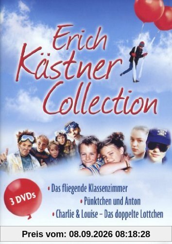 Erich Kästner Collection - Das fliegende Klassenzimmer, Pünktchen und Anton, Charlie & Louise (3 DVDs)