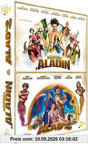 Coffret aladin 2 films : les nouvelles aventures d'aladin ; alad'2 [FR Import]