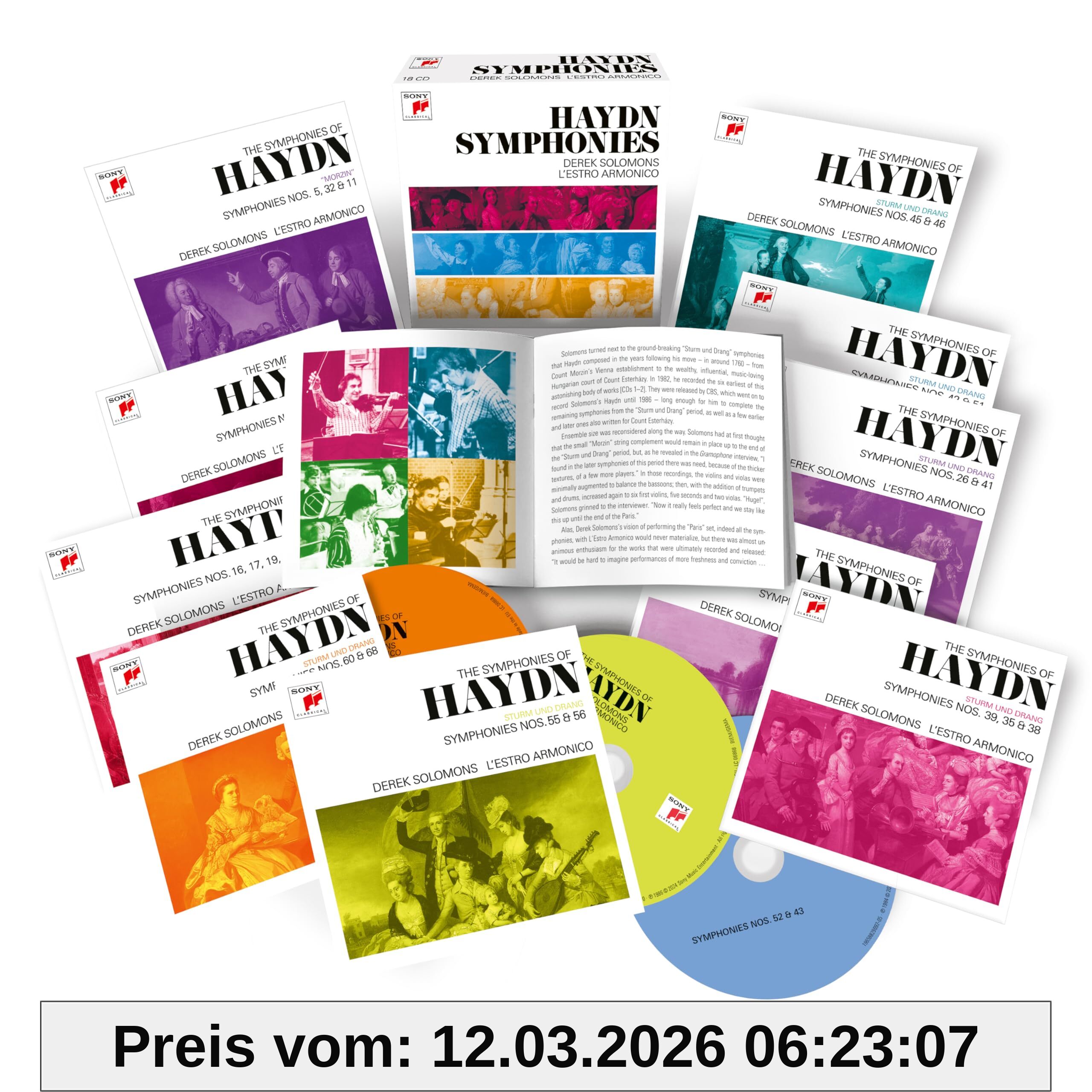 Derek Solomons Haydn Symphonies