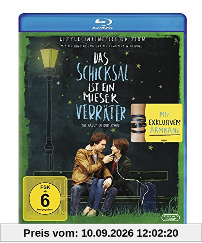 Das Schicksal ist ein mieser Verräter - Little Infinities Edition mit Armband (exklusiv bei Amazon.de) [Blu-ray] [Limited Edition]