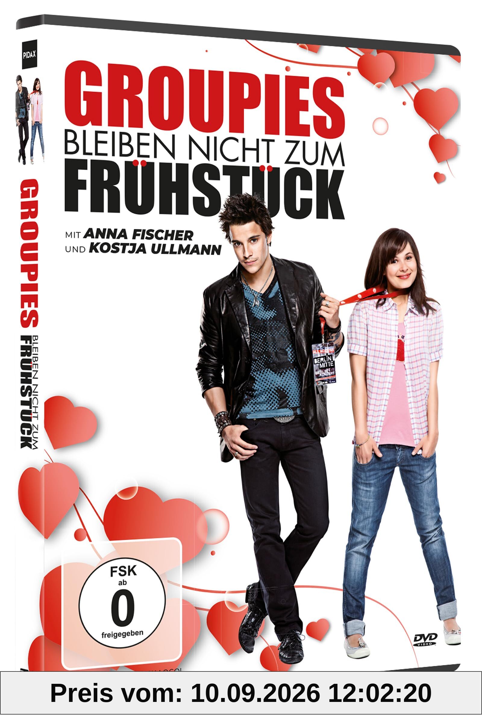 Groupies bleiben nicht zum Frühstück - Herzklopfen und Rockstars mit Anna Fischer und Kostja Ullmann - Der deutsche Teenager Film mit großer Liebe und mitreißender Musik