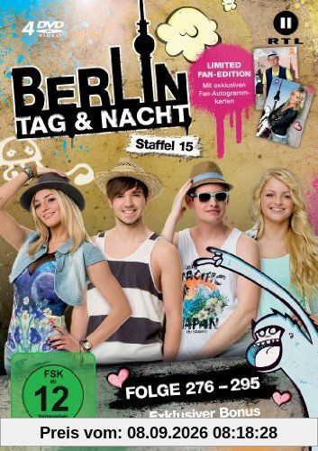 Berlin - Tag & Nacht - Staffel 15 (Folge 276-295) (4 Discs, Limited Edition)