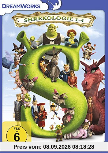 Shrek - Die komplette Geschichte, Teil 1-4 [4 DVDs]