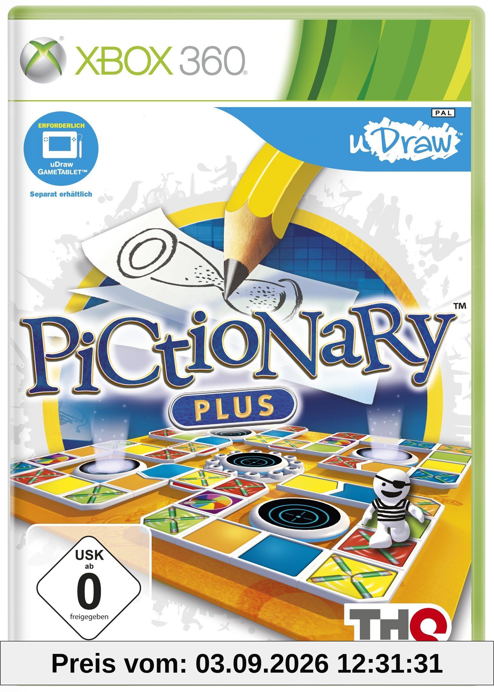 Pictionary Plus, Xbox360-DVD