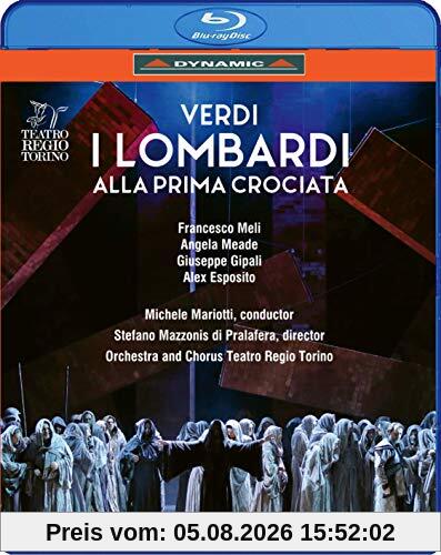 Stefano Mazzonis di Pralafera Verdi, I Lombardi Alla Prima Croaciata (Turin 2018) [Blu-ray]