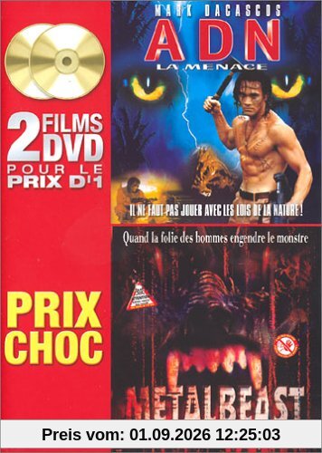 ADN - La menace / Metalbeast - Coffret 2 DVD