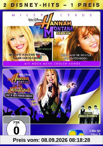 Hannah Montana: Der Film / Hannah Montana und Miley Cyrus - Best Of Both World [2 DVDs]