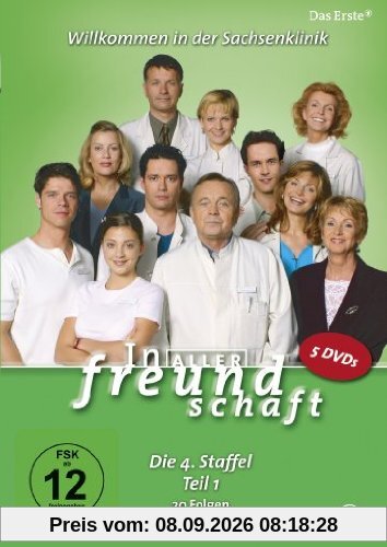 In aller Freundschaft - Die 04. Staffel, Teil 1, 20 Folgen [5 DVDs]