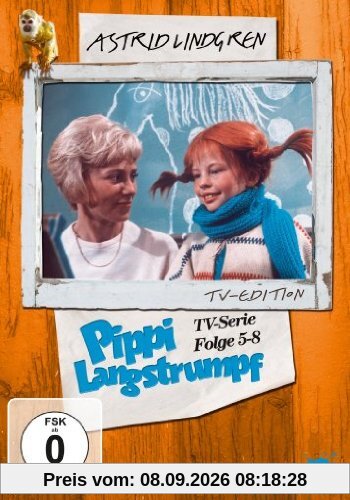 Astrid Lindgren: Pippi Langstrumpf - TV-Serie, Folge 05-08 (TV-Edition)