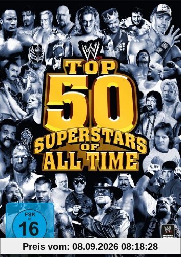 WWE - Top 50 Superstars Of All Time [3 DVDs]