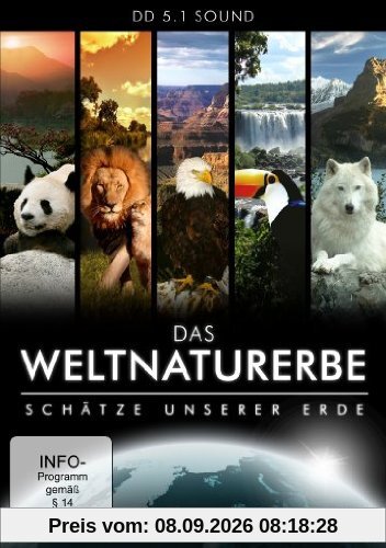 Das Weltnaturerbe - Schätze unserer Erde (5 Disc-Set)
