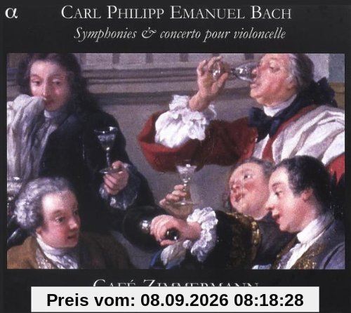 Sinfonien Wq 182, Nr. 1, 3, 5, 6/Ce