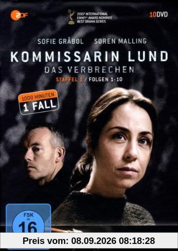 Kommissarin Lund - Das Verbrechen: Staffel 1, Folgen 01-10 (10 DVDs)