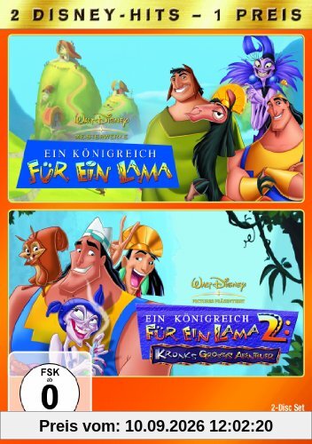 Ein Königreich für ein Lama / Ein Königreich für ein Lama 2: Kronks großes Abenteuer [2 DVDs]