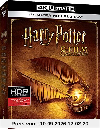 Harry Potter - 8 Film Collection (8 Blu-Ray 4K Ultra Hd+8 Blu-Ray) (1 Blu-ray)