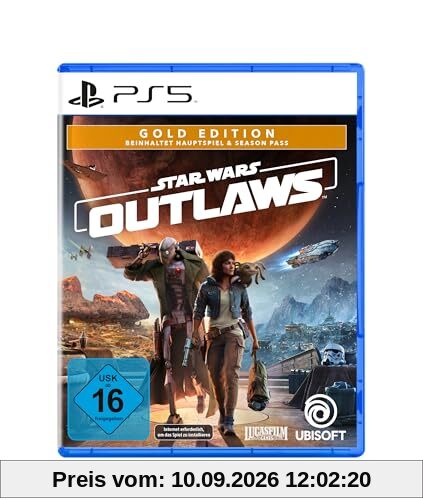 Star Wars Outlaws - Gold Edition (inkl. Season Pass und früheren Zugang) - [PlayStation 5]