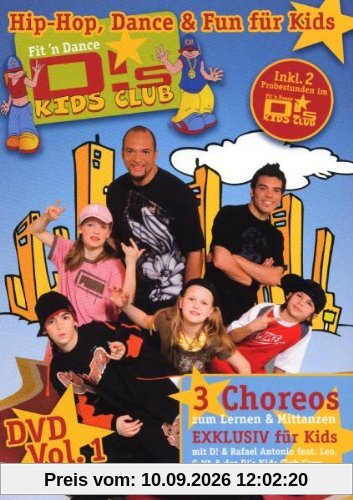 D!'s Kids Club Vol. 1 - Die Tanz DVD für Kids (1 DVD)