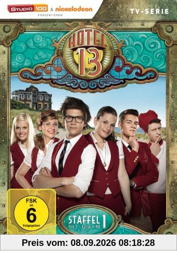 Hotel 13 - Staffel 1, Teil 1 (Folgen 1-40) [3 DVDs]