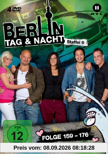 Berlin - Tag & Nacht - Staffel 09 (Folge 159-176) [4 DVDs]