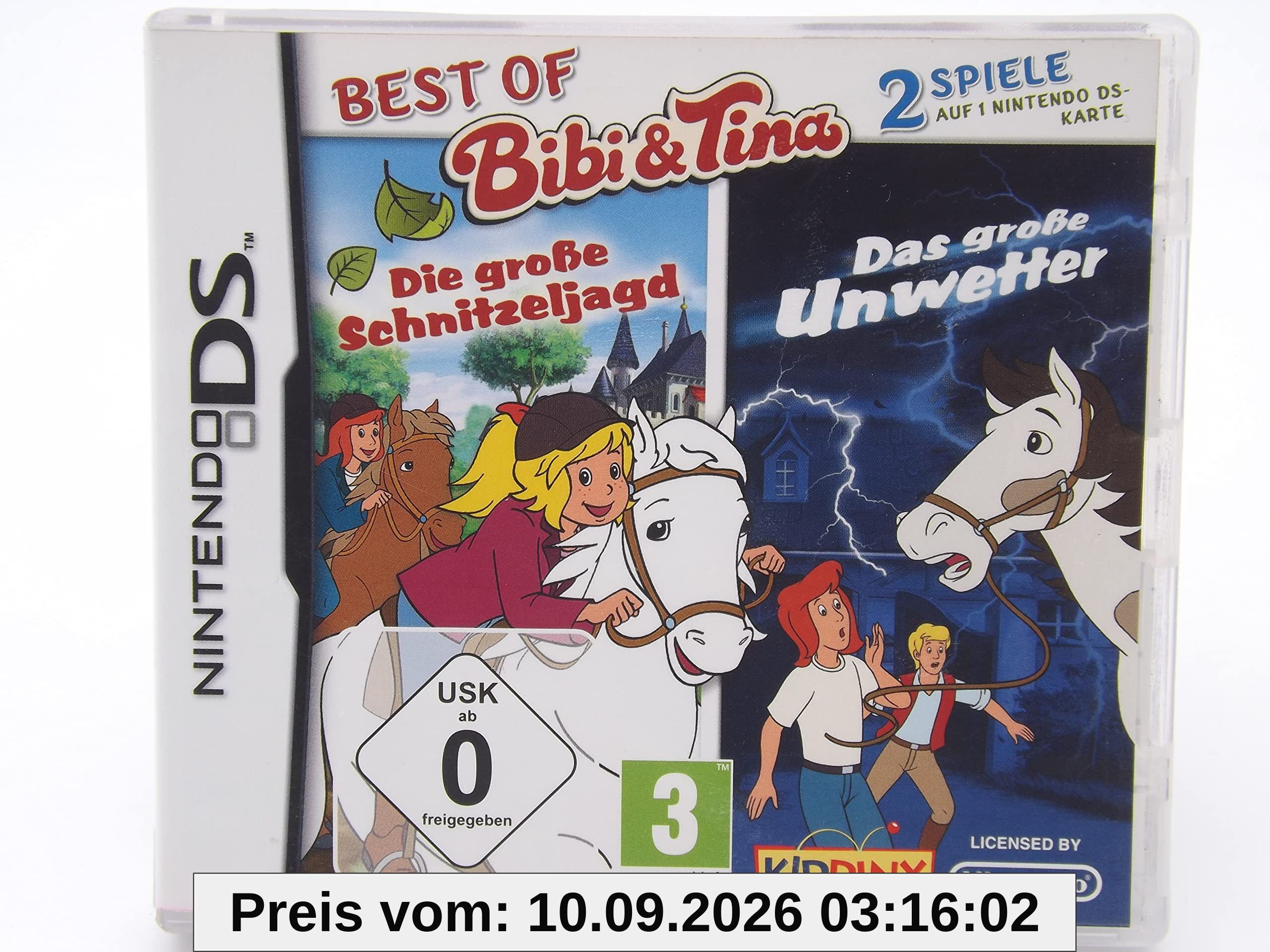 Best of Bibi und Tina: Die große Schnitzeljagd + Das große Unwetter - [Nintendo DS]