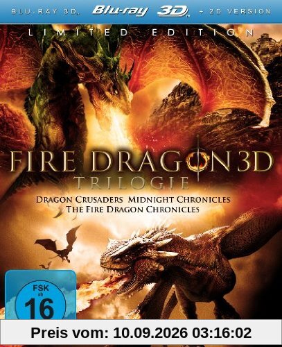 Fire Dragon 3D Trilogie - Limited Fantasy Edition [3D Blu-ray] [Limited Edition]