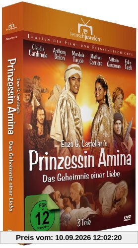 Prinzessin Amina: Das Geheimnis einer Liebe - Teil 1-3 (Fernsehjuwelen) [2 DVDs]