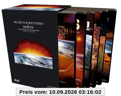 Coffret secrets et Mystères : zone 51 / ovnis / pyramides / Roswell / sphinx / cercles de culture - Coffret 6 DVD