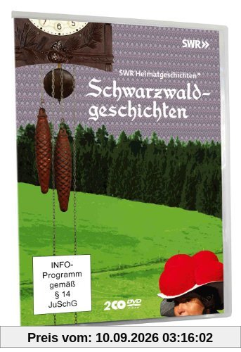 Schwarzwaldgeschichten (2 DVDs in einer Doppelbox) Gesamtlänge: ca. 218 Minuten