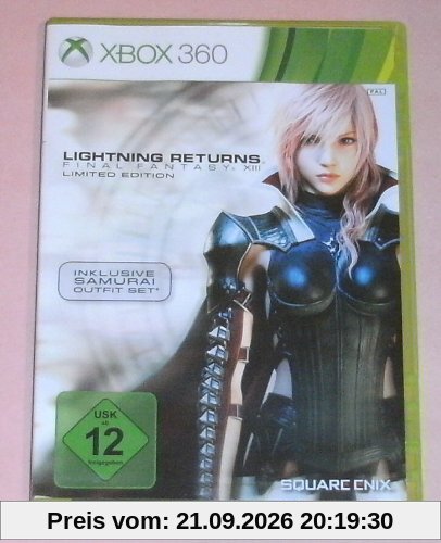 XBOX 360 Final Fantasy 13 Lightning Returns , Limited Edition
