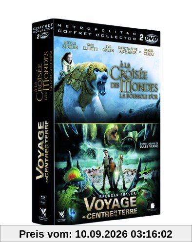 Voyage au centre de la terre ; a la croisée des mondes - la boussole d'or [FR Import]