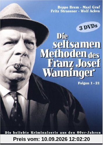 Die seltsamen Methoden des F.J. Wanninger (Folgen 1-21 s/w) [3 DVDs]