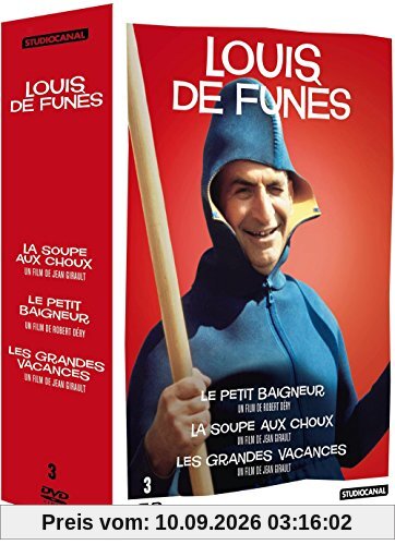 Louis de funès : la soupe aux choux ; le petit baigneur ; les grandes vacances [FR Import]