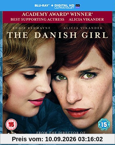 The Danish Girl (Blu-ray + UV Copy) [2015] UK-Import, Sprache-Deutsch, Englisch.
