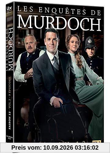 Coffret les enquêtes de murdoch, saison 12, vol. 2, 9 épisodes [FR Import]