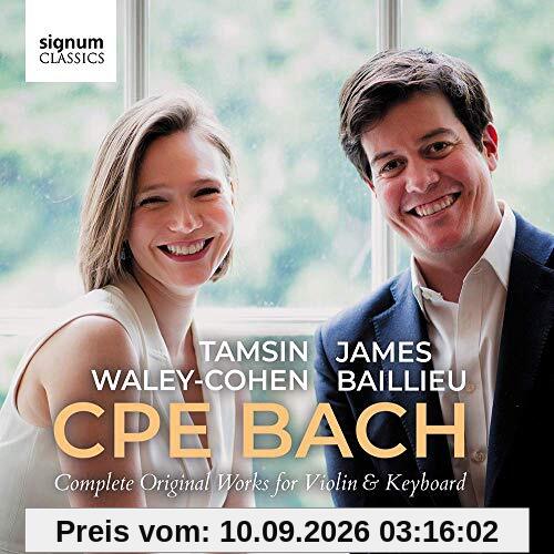 CPE Bach: Complete Original Works for Violin & Keyboard