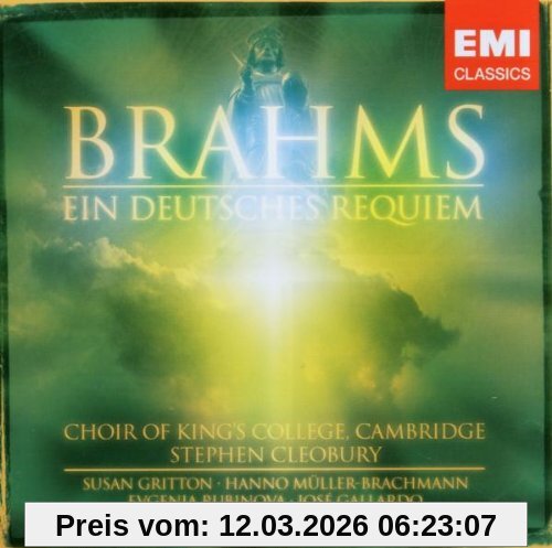Rubinova Brahms, Ein Deutsches Requiem Op. 45 (Orchesterpart Arr. Für 2 Klaviere)