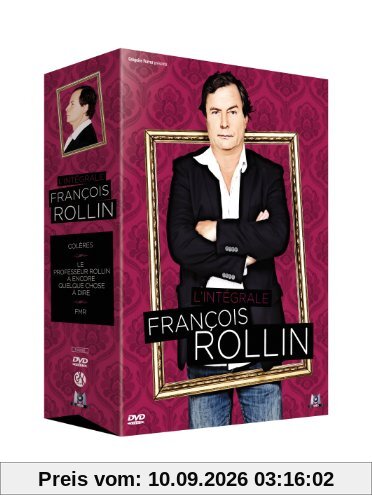 Coffret intégrale François rollin colères ; le professeur rollin a encore quelque chose à dire ; éphémères [FR Import]